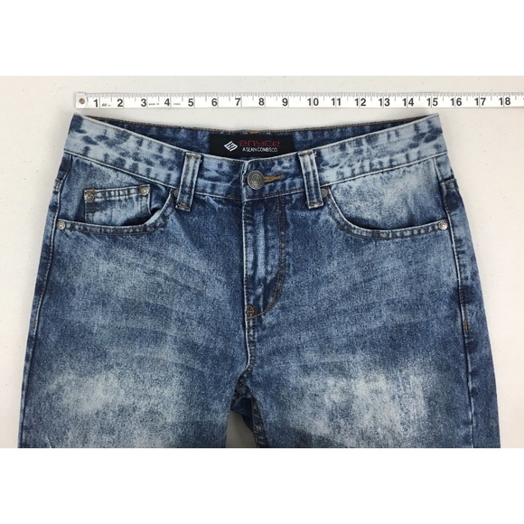 Enyce Straight 30x32 Men's Jeans Stonewashed C163P - Picture 6 of 8